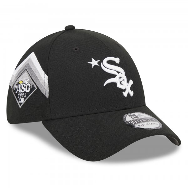 Бейсболка Chicago White Sox New Era 2023 MLB All-Star Game Workout 39THIRTY - Black