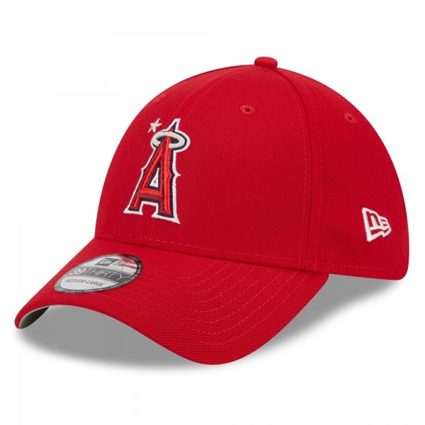 Бейсболка Los Angeles Angels New Era 2023 MLB All-Star Game Workout 39THIRTY - Red