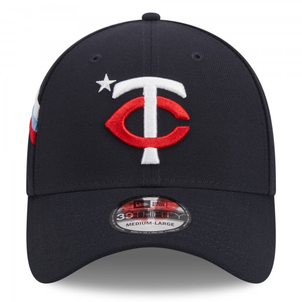 Бейсболка Minnesota Twins New Era 2023 MLB All-Star Game Workout 39THIRTY - Navy