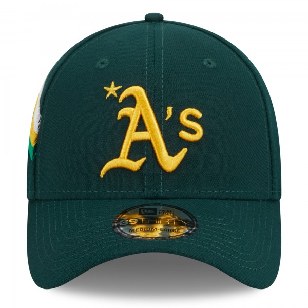 Бейсболка Oakland Athletics New Era 2023 MLB All-Star Game Workout 39THIRTY - Green