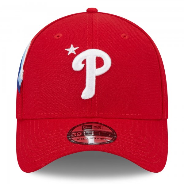 Бейсболка Philadelphia Phillies New Era 2023 MLB All-Star Game Workout 39THIRTY - Red