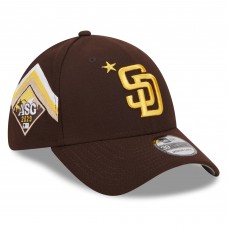 Бейсболка San Diego Padres New Era 2023 MLB All-Star Game Workout 39THIRTY - Brown