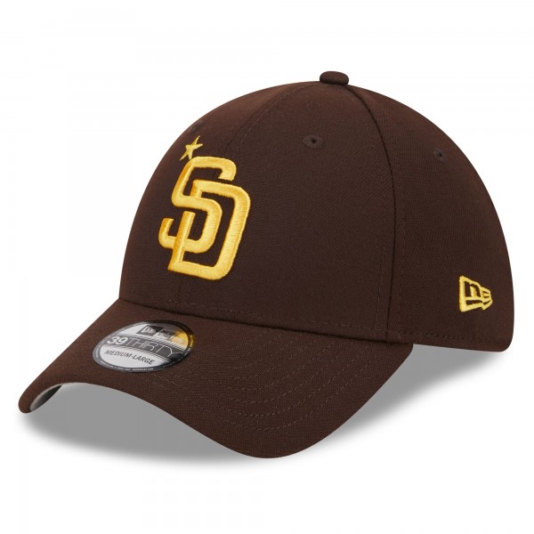 Бейсболка San Diego Padres New Era 2023 MLB All-Star Game Workout 39THIRTY - Brown
