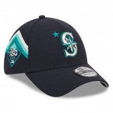 Бейсболка Seattle Mariners New Era 2023 MLB All-Star Game Workout 39THIRTY - Navy