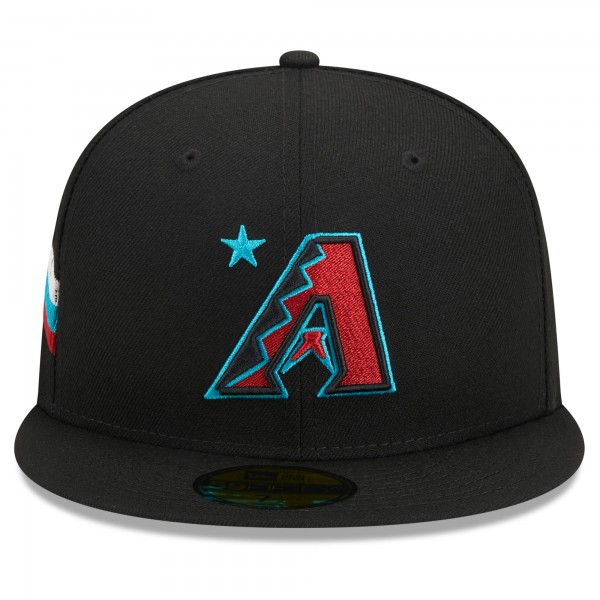 Бейсболка Arizona Diamondbacks New Era 2023 MLB All-Star Game Workout 59FIFTY - Black