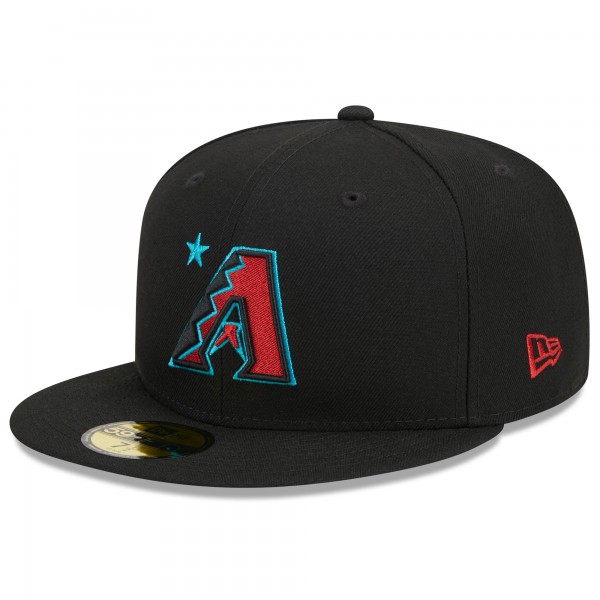 Бейсболка Arizona Diamondbacks New Era 2023 MLB All-Star Game Workout 59FIFTY - Black