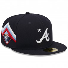 Бейсболка Atlanta Braves New Era 2023 MLB All-Star Game Workout 59FIFTY - Navy