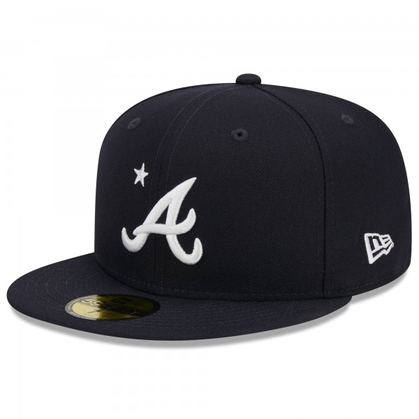 Бейсболка Atlanta Braves New Era 2023 MLB All-Star Game Workout 59FIFTY - Navy