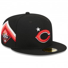 Бейсболка Cincinnati Reds New Era 2023 MLB All-Star Game Workout 59FIFTY - Black