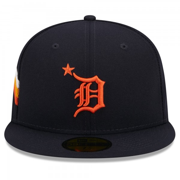 Бейсболка Detroit Tigers New Era 2023 MLB All-Star Game Workout 59FIFTY - Navy