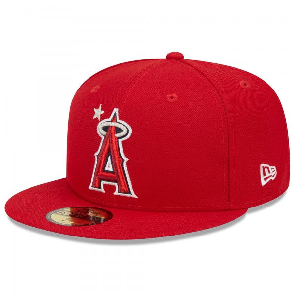 Бейсболка Los Angeles Angels New Era 2023 MLB All-Star Game Workout 59FIFTY - Red