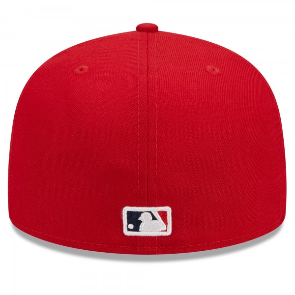 Бейсболка Los Angeles Angels New Era 2023 MLB All-Star Game Workout 59FIFTY - Red