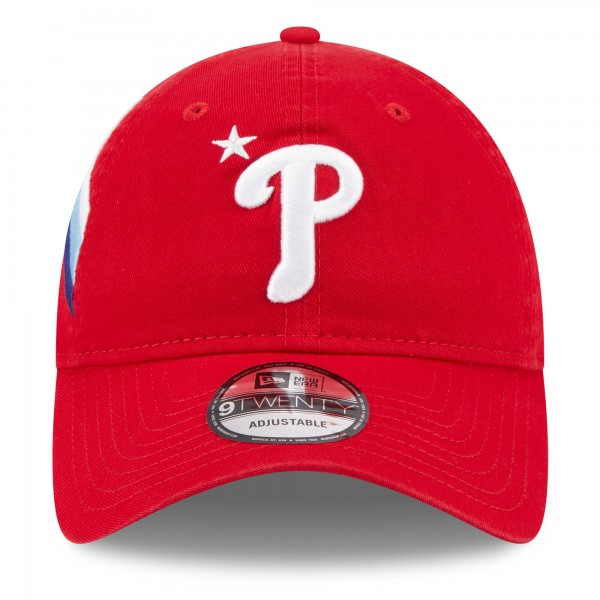 Бейсболка Philadelphia Phillies New Era 2023 MLB All-Star Game Workout 9TWENTY - Red