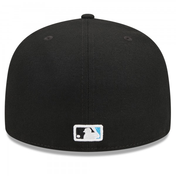 Бейсболка Miami Marlins New Era 2023 MLB All-Star Game Workout 59FIFTY - Black