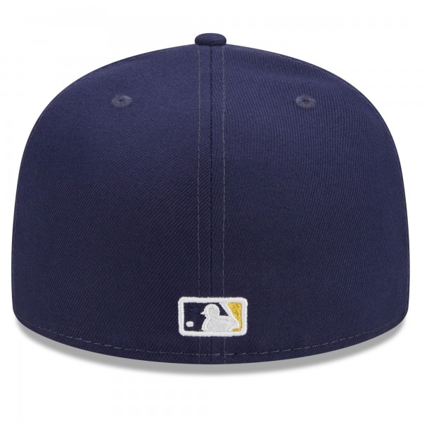 Бейсболка Milwaukee Brewers New Era 2023 MLB All-Star Game Workout 59FIFTY - Navy