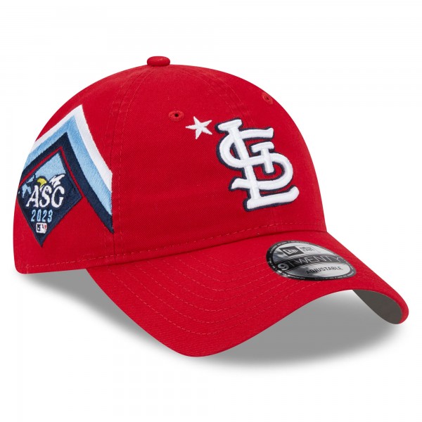 Бейсболка St. Louis Cardinals New Era 2023 MLB All-Star Game Workout 9TWENTY - Red