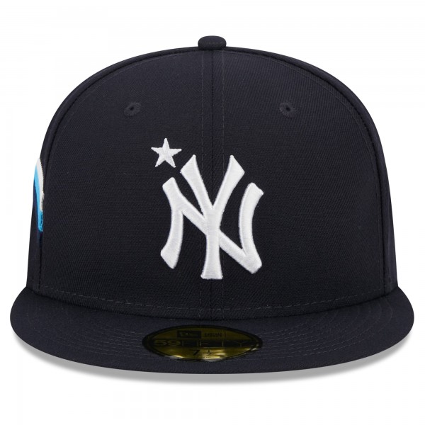 Бейсболка New York Yankees New Era 2023 MLB All-Star Game Workout 59FIFTY - Navy