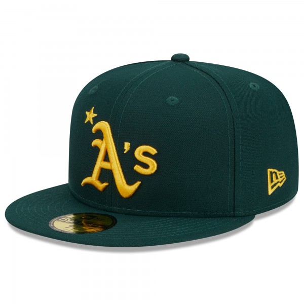 Бейсболка Oakland Athletics New Era 2023 MLB All-Star Game Workout 59FIFTY - Green