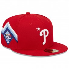 Бейсболка Philadelphia Phillies New Era 2023 MLB All-Star Game Workout 59FIFTY - Red