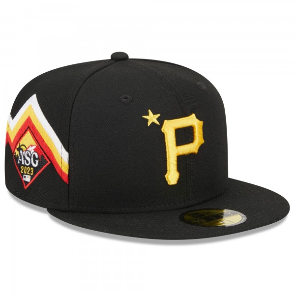 Бейсболка Pittsburgh Pirates New Era 2023 MLB All-Star Game Workout 59FIFTY - Black