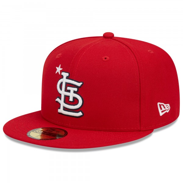 Бейсболка St. Louis Cardinals New Era 2023 MLB All-Star Game Workout 59FIFTY - Red