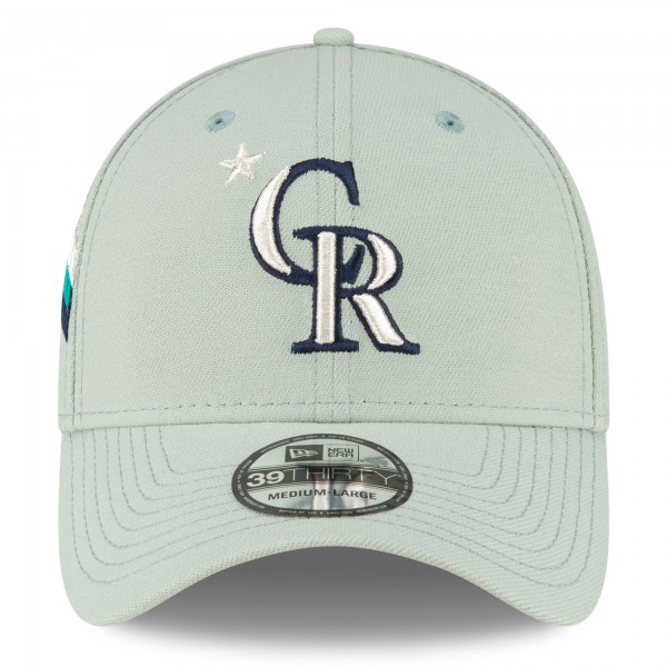 Бейсболка Colorado Rockies New Era 2023 MLB All-Star Game 39THIRTY - Mint