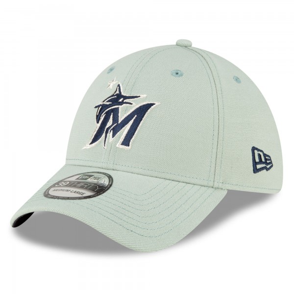 Бейсболка Miami Marlins New Era 2023 MLB All-Star Game 39THIRTY - Mint