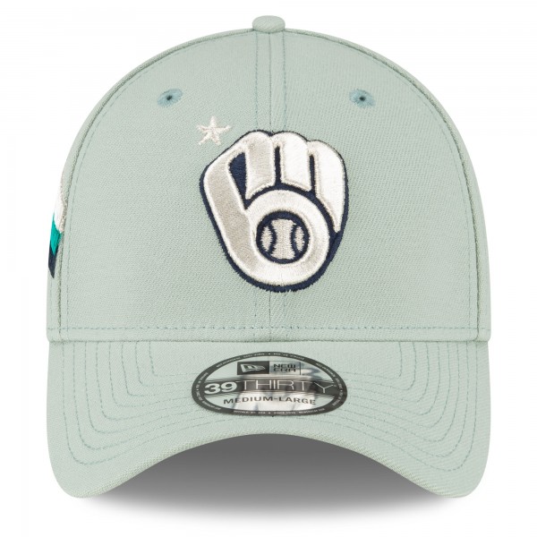 Бейсболка Milwaukee Brewers New Era 2023 MLB All-Star Game 39THIRTY - Mint