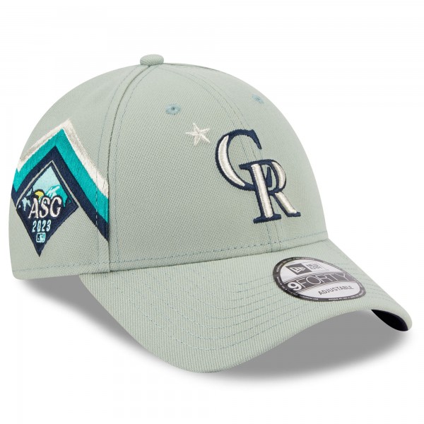 Бейсболка Colorado Rockies New Era 2023 MLB All-Star Game 9FORTY - Mint