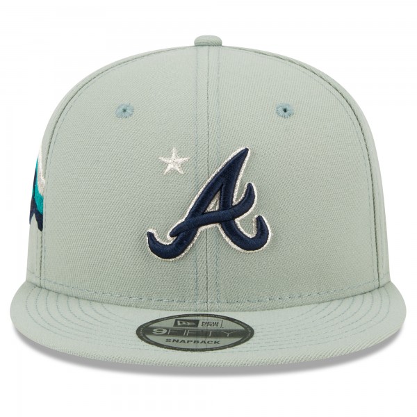 Бейсболка Atlanta Braves New Era 2023 MLB All-Star Game 9FIFTY - Mint