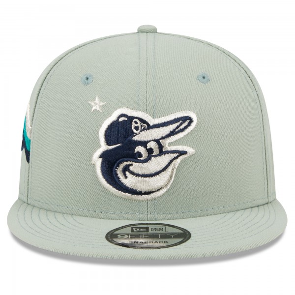 Бейсболка Baltimore Orioles New Era 2023 MLB All-Star Game 9FIFTY - Mint