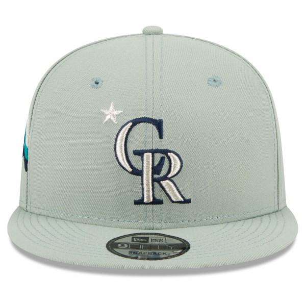 Бейсболка Colorado Rockies New Era 2023 MLB All-Star Game 9FIFTY - Mint