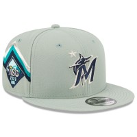 Бейсболка Miami Marlins New Era 2023 MLB All-Star Game 9FIFTY - Mint
