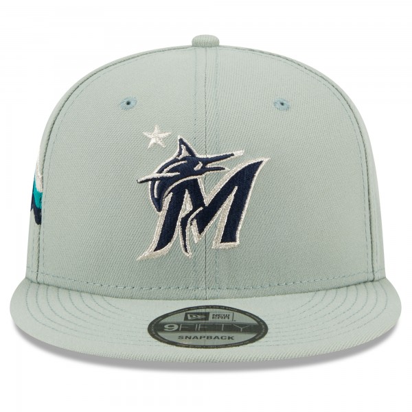 Бейсболка Miami Marlins New Era 2023 MLB All-Star Game 9FIFTY - Mint