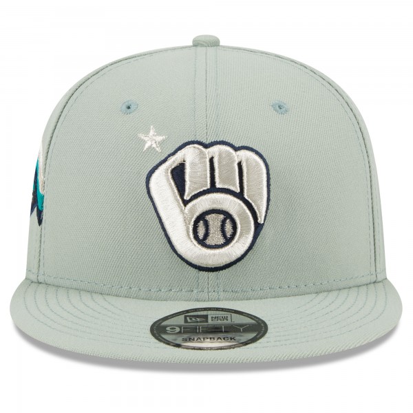 Бейсболка Milwaukee Brewers New Era 2023 MLB All-Star Game 9FIFTY - Mint
