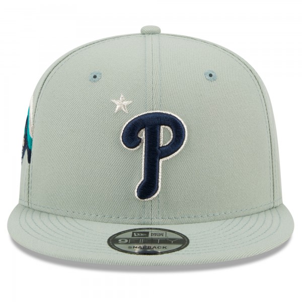 Бейсболка Philadelphia Phillies New Era 2023 MLB All-Star Game 9FIFTY - Mint