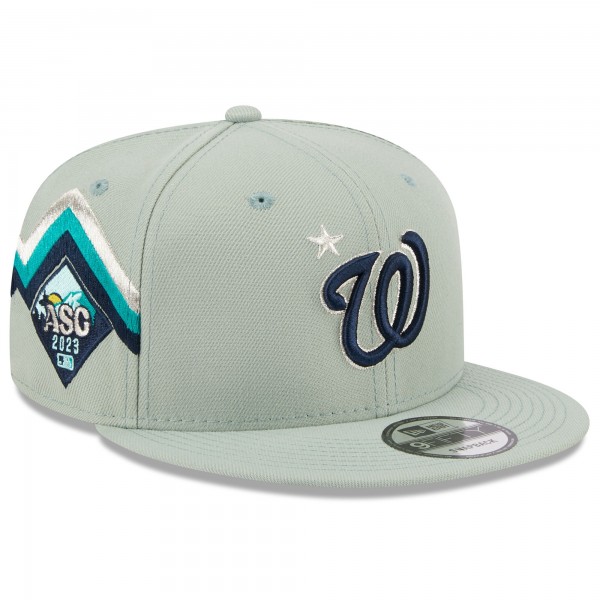 Бейсболка Washington Nationals New Era 2023 MLB All-Star Game 9FIFTY - Mint