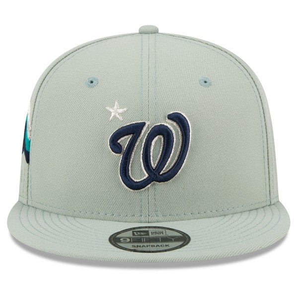 Бейсболка Washington Nationals New Era 2023 MLB All-Star Game 9FIFTY - Mint
