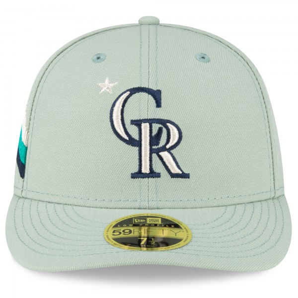 Бейсболка Colorado Rockies New Era 2023 MLB All-Star Game On-Field Low Profile 59FIFTY - Mint