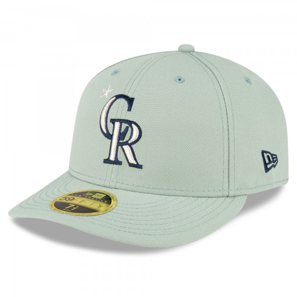 Бейсболка Colorado Rockies New Era 2023 MLB All-Star Game On-Field Low Profile 59FIFTY - Mint