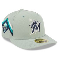 Бейсболка Miami Marlins New Era 2023 MLB All-Star Game On-Field Low Profile 59FIFTY - Mint
