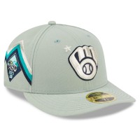 Бейсболка Milwaukee Brewers New Era 2023 MLB All-Star Game On-Field Low Profile 59FIFTY - Mint