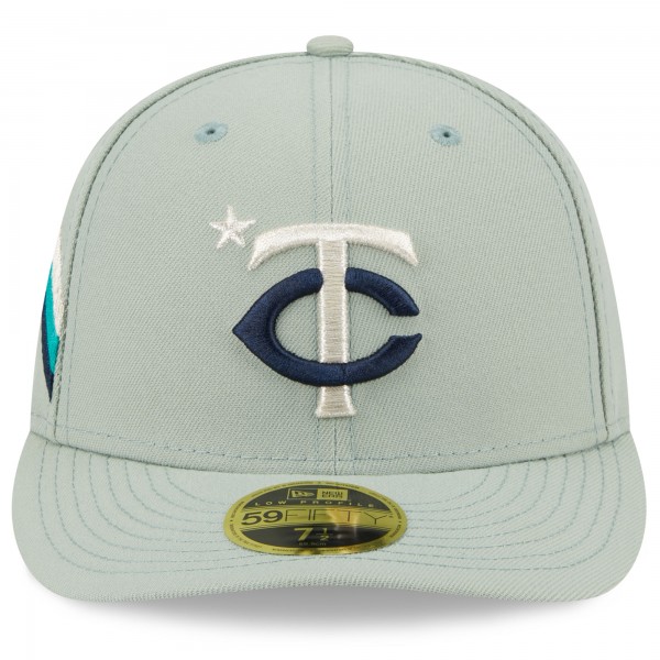 Бейсболка Minnesota Twins New Era 2023 MLB All-Star Game On-Field Low Profile 59FIFTY - Mint