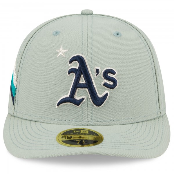 Бейсболка Oakland Athletics New Era 2023 MLB All-Star Game On-Field Low Profile 59FIFTY - Mint