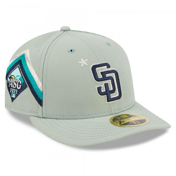 Бейсболка San Diego Padres New Era 2023 MLB All-Star Game On-Field Low Profile 59FIFTY - Mint