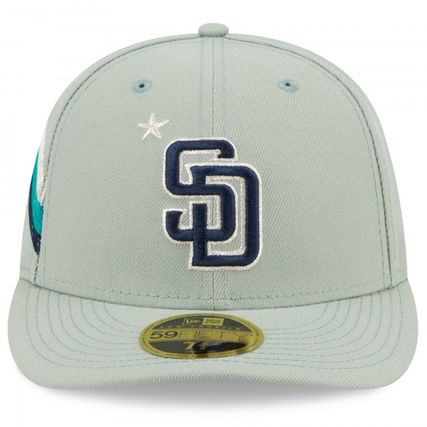 Бейсболка San Diego Padres New Era 2023 MLB All-Star Game On-Field Low Profile 59FIFTY - Mint