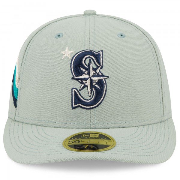 Бейсболка Seattle Mariners New Era 2023 MLB All-Star Game On-Field Low Profile 59FIFTY - Mint