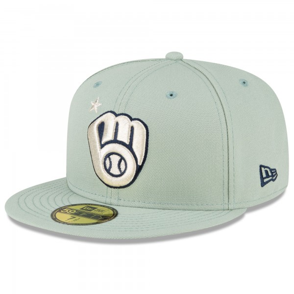 Бейсболка Milwaukee Brewers New Era 2023 MLB All-Star Game On-Field 59FIFTY - Mint