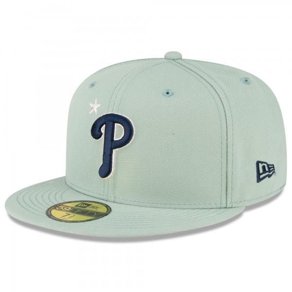 Бейсболка Philadelphia Phillies New Era 2023 MLB All-Star Game On-Field 59FIFTY - Mint