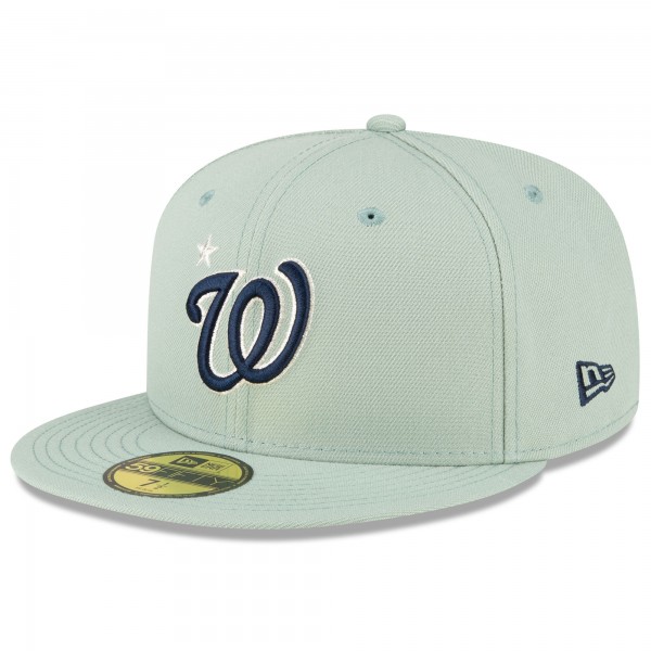 Бейсболка Washington Nationals New Era 2023 MLB All-Star Game On-Field 59FIFTY - Mint